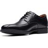 Clarks Whiddon Pace, Oxford Uomo, Cuoio Nero, 42 EU