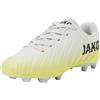 JAKO J-SFG Sweeper - Scarpe da Calcio Vapor Grey/Limetta, 35 EU, Vapor Grey Limetta, 35 EU