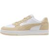 Puma Caven 2.0 Mono Sneaker Unisex, Puma Tela Bianca Puma Gold, 40.5 EU