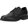 Tommy Hilfiger Uomo Scarpa Derby Flexible Leather in Pelle Zigrinata