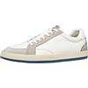 Geox Scarpe da Ginnastica U SERIFOS F, da Uomo, Bianco/Gonna, Taglia 42 EU