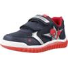Geox B LIGHTYLOO Boy B - Scarpe da Ginnastica Baby - Jungen, Navy/Red,