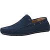WOJAS - Mocassini da Uomo/con Pelle/Mocassini alla Moda/Confortevole e Confortevole/Cuciture Eleganti