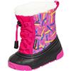 Spirale Lala, Stivali da Neve Neonata, Stivaletti Invernali Idrorepellenti Bambina, Fucsia, Taglia 18/19 EU