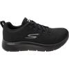 Skechers Go Walk Flex Vespid, Scarpe da Ginnastica Uomo, Nero, 42 EU