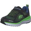 Skechers Ultra Groove, Scarpe da ginnastica Bambini e ragazzi, Bordo Nero In Tessuto Navy, 31 EU