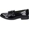 Geox Jr Agata A, Mocassini Bambine e ragazze, Nero (C9999 Black), 40 EU