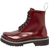 Art 1166 Marina, Stivaletti Bassi con Lacci Unisex-Adulto, Bordeaux, 43 EU