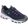 Skechers Sneaker D'Lites da Donna, Blu Navy/Multicolore, 39