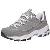 Skechers D'Lites Fresh Start Schnür-Sneaker Für Damen mit Memoryschaum modischer Schuh Schwarz/Weiß EU