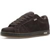 Etnies Kingpin - Stile Classico Heritage dello Skate con Look gonfiato di Tendenza, Cupsole Rinforzata, vestibilità Ammortizzata, Sneakers per Ogni Giorno - Coffee - 46