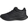 adidas Unisex - Bambini e Ragazzi Runfalcon 5 Kids Shoes, Core Black/Core Black/Core Black, 28 EU