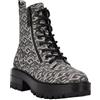 GUESS Stivali da combattimento Fearne da donna, Nero 008, 39.5 EU