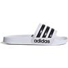 adidas Unisex - Adulto Adilette Shower Slides Slipper, Cloud White / Core Black / Cloud White, 46 EU
