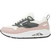BK British Knights British Knights Lennox, Scarpe da Ginnastica Donna, Rosa Bianco Grigio Scuro, 36 EU