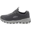 Skechers Glide-Step SyloSneaker Uomo, Carbone Mesh Pu, 48.5 EU