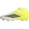 adidas Unisex - Adulto F50 League Mid Cut Firm Ground/Multi Ground Football Boots, Team Solar Yellow 2/Core Black/Lucid Red, 48 EU