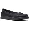 Clarks Breeze Ayla, Ballerine Donna, Sintetico Nero, 39.5 EU