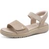 Jana Jana Damen Wedge/Plat Sand Multiadj+vegan Sandali con zeppaDonna