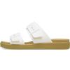 Crocs Brooklyn Buckle Low, Sandali Donna, Abbronzatura Gesso, 34/35 EU