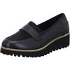 ARA Cuneo Kent, Mocassino Donna, Nero, 41.5 EU Larga