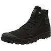 Palladium Pampa Monochrome, Stivali Sneaker Unisex - Adulto, Nero (315), 36 EU