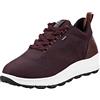 Geox D Spherica 4x4 B Abx, Sneakers Donna, Mahogany Wine, 40 EU