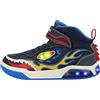 Geox J Inek Boy A, Sneakers Bambini e ragazzi, Blu (Navy/Lt Blue C0693), 32 EU