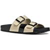 Geox D BRIONIA R M - Sandalo piatto Donna, Lt Taupe,