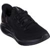 Skechers Donna Bobs B Love True Delight Slip-In ALLENATRICE, Black Engineered Knit, 37 EU