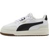 PUMA Shuffle Downtown Lo OG JR Sneaker, White Black-Vapor Gray, 3.5 UK, Puma White PUMA Black Vapor Gray, 36 EU