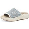 Jana Coshy Donna Ciabatte con Suola Spessa Comode, Multicolore (Sky Comb), 38 EU