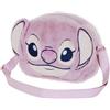 Disney Lilo e Stitch Angel Heart-Mini Borsa a Tracolla Plush, Rosa