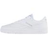 Reebok GlideSneaker unisex, Bianco Bianco Grigio 2, 34.5 EU