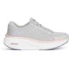 Skechers Go Run Elevate 2.0 Badric Sneaker Donna, Grigio Tessile Rosa Trim, 40 EU