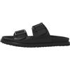 JACK & JONES Leather, Jfwvenice-Sandali in Pelle Uomo, Nero, 43 EU