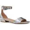Geox D New ERAKLIA 15 B, Sandalo Scorrevole Donna, Silver, 37.5 EU