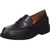 Geox D SPHERICA EC1 A, Moccasin Donna, Dk Burgundy, 41 EU