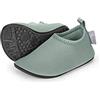 Sterntaler Ciabatte da Bagno in Tinta Unita - Scarpe da Nuoto Unisex comode da Spiaggia, Verde Opaco, 25/26 EU