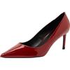 BOSS Gracey_pump70_pt, Tacchi Classici Donna, Rosso Scuro, 39 EU
