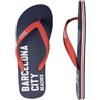 Munich Flip Flop Cay C/Navy, Scarpe Uomo