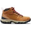 Columbia Newton Ridge Plus 2 Suede Wp, Scarponi da trekking alta Uomo, Elk Mountain Red, 47 EU