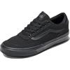 Vans Uomo Brooklyn LS Sneakers Black And Black 40.5 EU