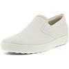 ECCO Soft 7, Scarpe da Ginnastica Donna, Bianco Powder, 41 EU