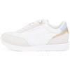 Tommy Hilfiger Donna Sneakers da Runner Essential Sportive, Multicolore (White/Breezy Blue), 37