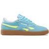Reebok Club C Revenge, Scarpe da Ginnastica Unisex - Bambini e Ragazzi, Digital Blue/Solar Acid Yellow/Gum, 27 EU