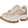 Guess Sneaker Berrett Donna, Logo Rosa Chiaro Multi 680, 39 EU