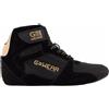 GORILLA WEAR Gwear PRO High Tops, Scarpe da Ginnastica Unisex-Adulto, Oro Nero, 36 EU