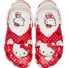 Crocs Hello Kitty Red Classic Clog T, Zoccoli Unisex - Bambini e Ragazzi