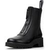 Camper Milah K400776, Zip Bootie Donna, Nero 001, 36 EU